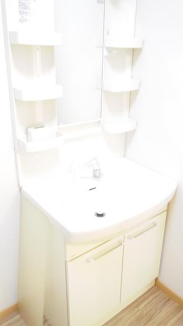 Wash basin, toilet. Shampoo dresser. 