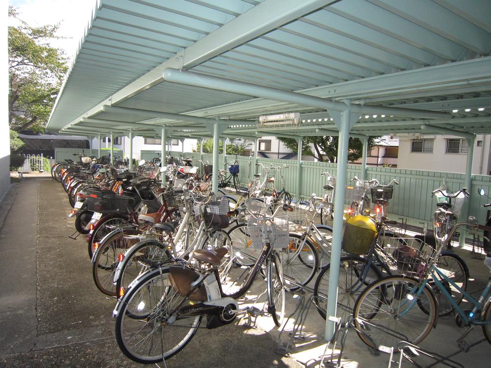 Other common areas. Bicycle parking yard