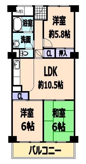 Floor plan. Since LDK is the center of the property, Your family is made to gather with nature