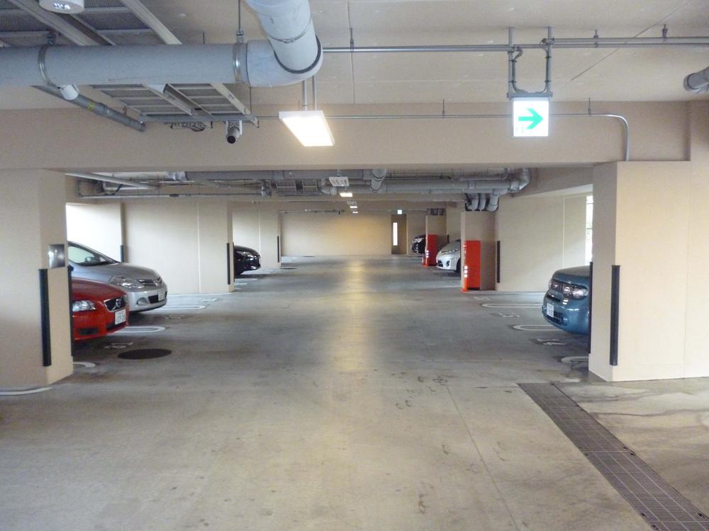 Parking lot. Indoor parking lot