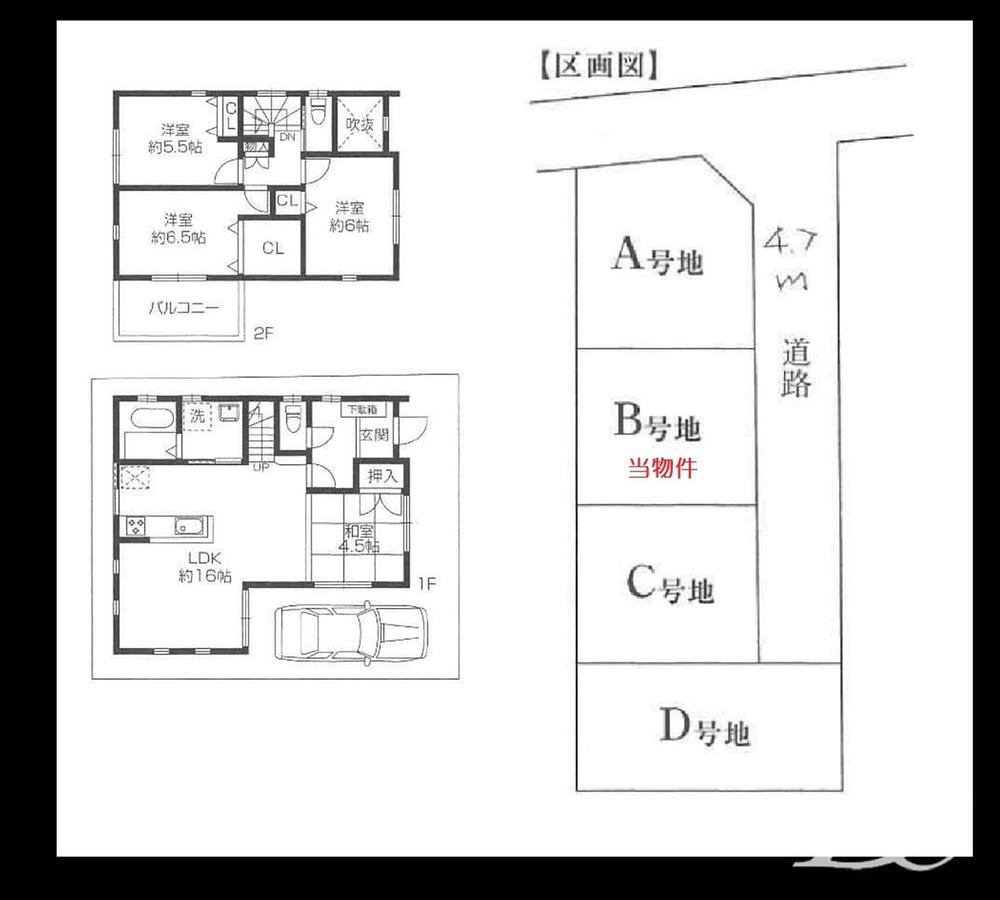 Compartment view + building plan example. Building plan example, Land price 19.1 million yen, Land area 90.92 sq m , Building price 15,750,000 yen, Building area 90.18 sq m building price 15750000 Total floor area 90.18 sq m