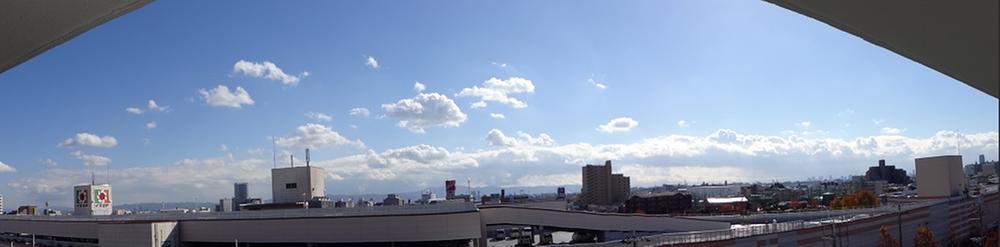 View photos from the dwelling unit. The view from the balcony. Be fireworks can be seen! ?