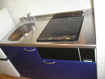 Kitchen. System kitchen! IH cooking heater cleaning also Easy