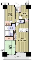 Floor plan. 3LDK, Price 29,900,000 yen, Occupied area 73.78 sq m , Balcony area 9.91 sq m