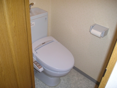 Toilet. It is with a bidet! Also it comes with a firm storage!