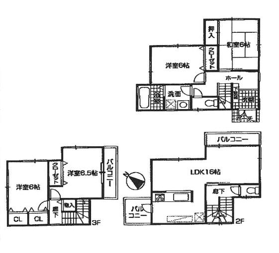 Floor plan. 27,800,000 yen, 4LDK, Land area 98.21 sq m , The building area 102.06 sq m 5 No. place other, 29,800,000 yen ~ There is also a 33.8 million yen. Two of partition is the solar power generation with housing ☆