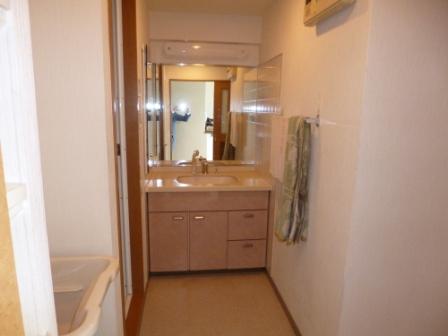 Wash basin, toilet. bathroom