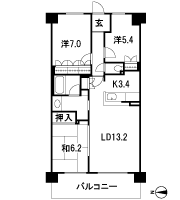 Floor: 3LDK, occupied area: 76.05 sq m, Price: 29.5 million yen