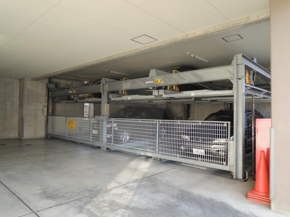 Parking lot. Common areas