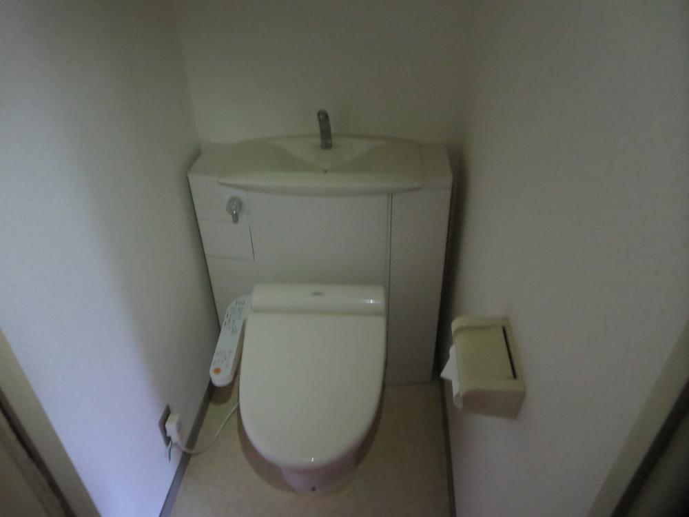 Toilet. It is a multi-functional toilet, such as hot water function.