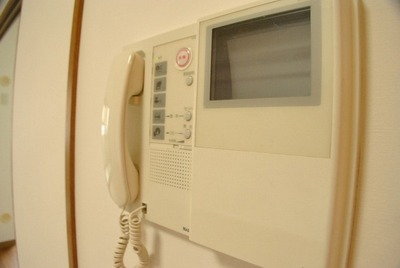 Security. Monitor with intercom