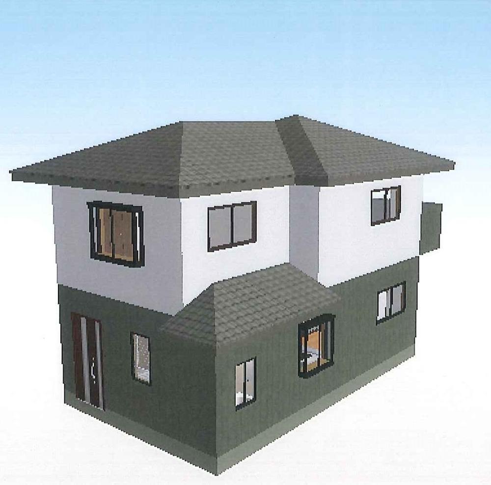 Building plan example (exterior photos). Building plan C Land + building set price 28900000
