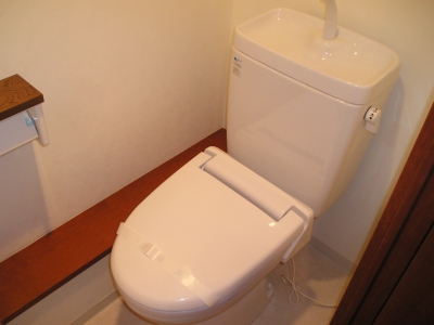 Toilet. Washlet equipped! It is happy equipment! 