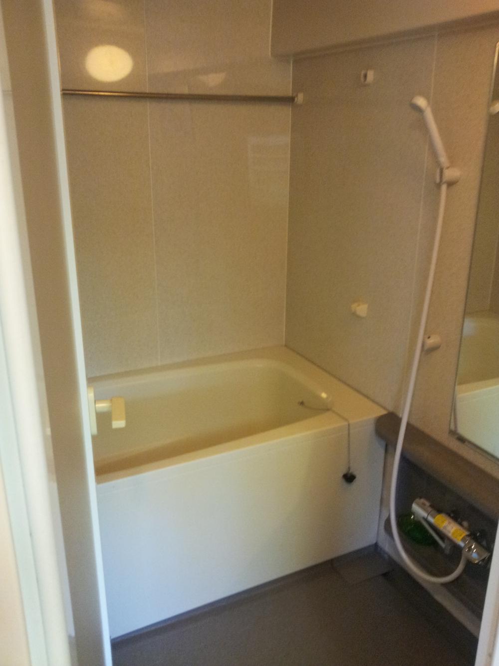 Bathroom. Slowly in the bath