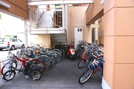 Other common areas. Bicycle-parking space