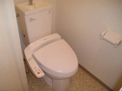 Toilet. Bidet! It is equipped, I am happy!