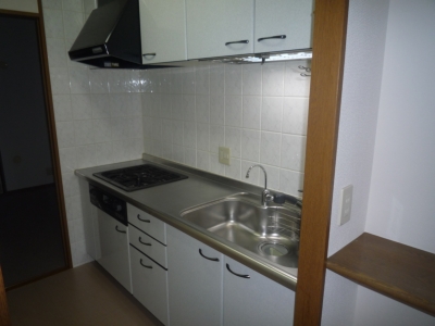 Kitchen. It is an independent kitchen with a large sink. Photo another type