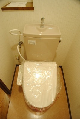 Toilet. Washlet is with function