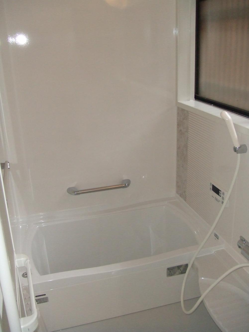 Bathroom. System bus with bathroom drying heating