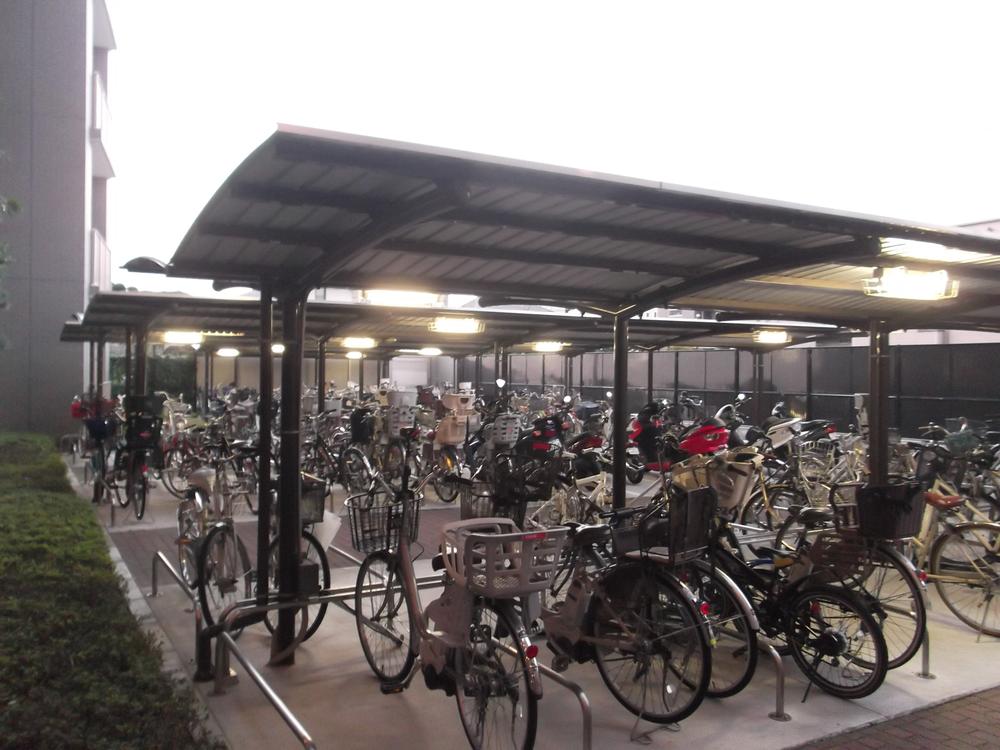 Other common areas. Bicycle parking space