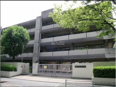 Junior high school. Nishiyamada 375m until junior high school (junior high school)