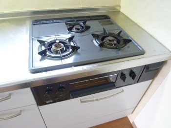 Kitchen. 3-neck gas stove