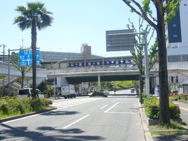 station. 1280m to Minamisenri Station