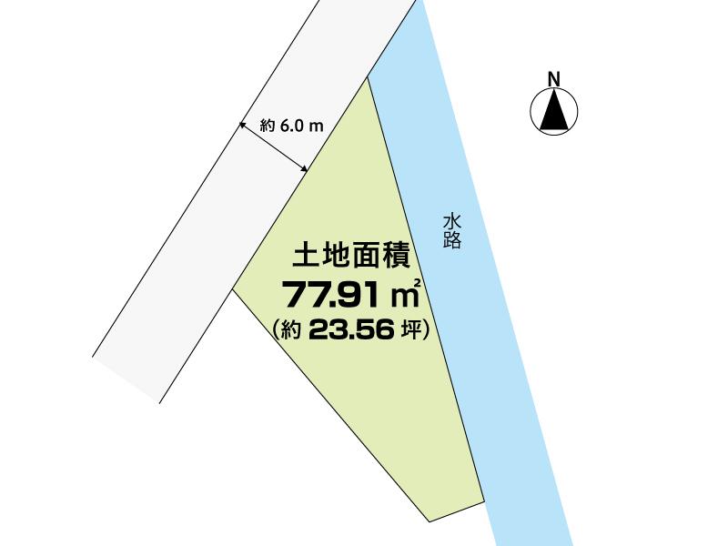 Compartment figure. 30 million yen, 5DK, Land area 77.91 sq m , Building area 113.65 sq m compartment view