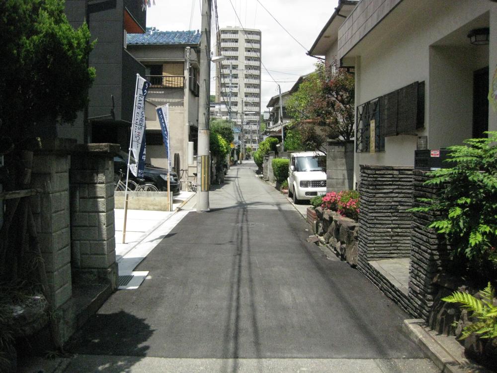 Local photos, including front road. Before road