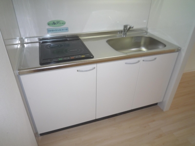 Kitchen. Since it is a two-neck of system Kitchen, Cooking is also easy convenient! 