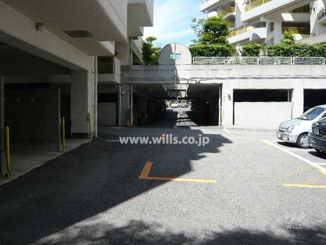 Parking lot. On-site parking