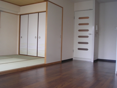 Living and room. Japanese-style, It will calm that there! !