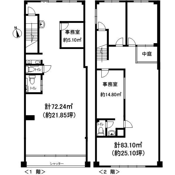 Floor plan. 35 million yen, 6LDK, Land area 101.45 sq m , Building area 155.34 sq m