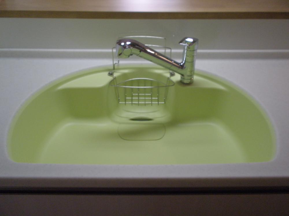 Kitchen. Caring for easy marble sink