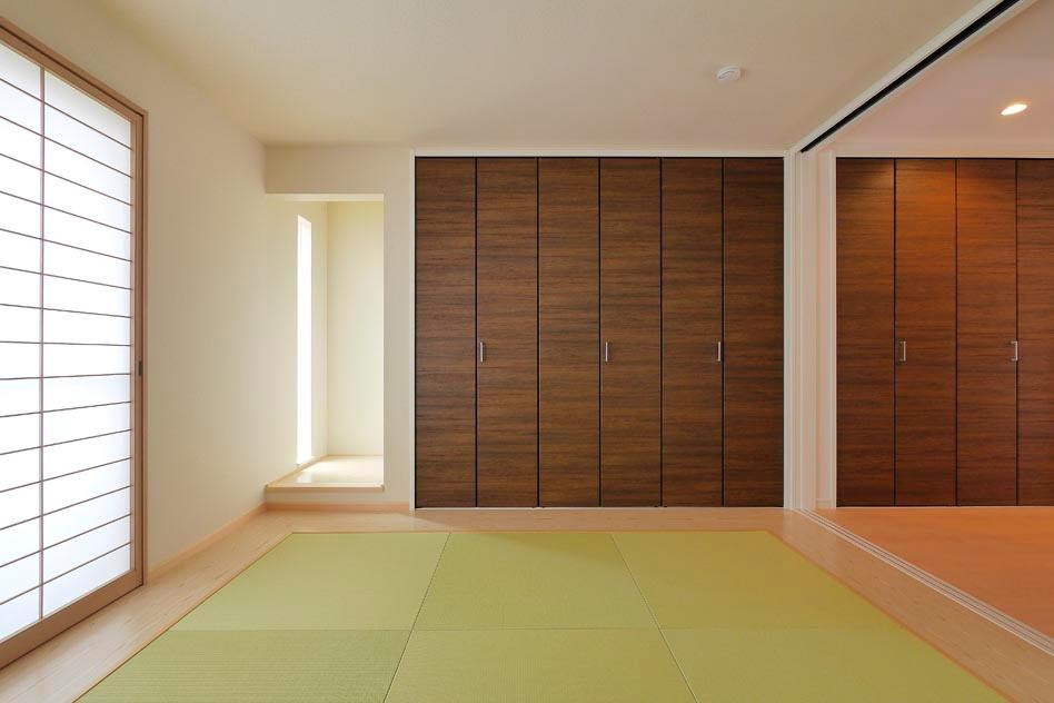 Non-living room.  [Local introspection Japanese-style room] When there is no furniture looks like