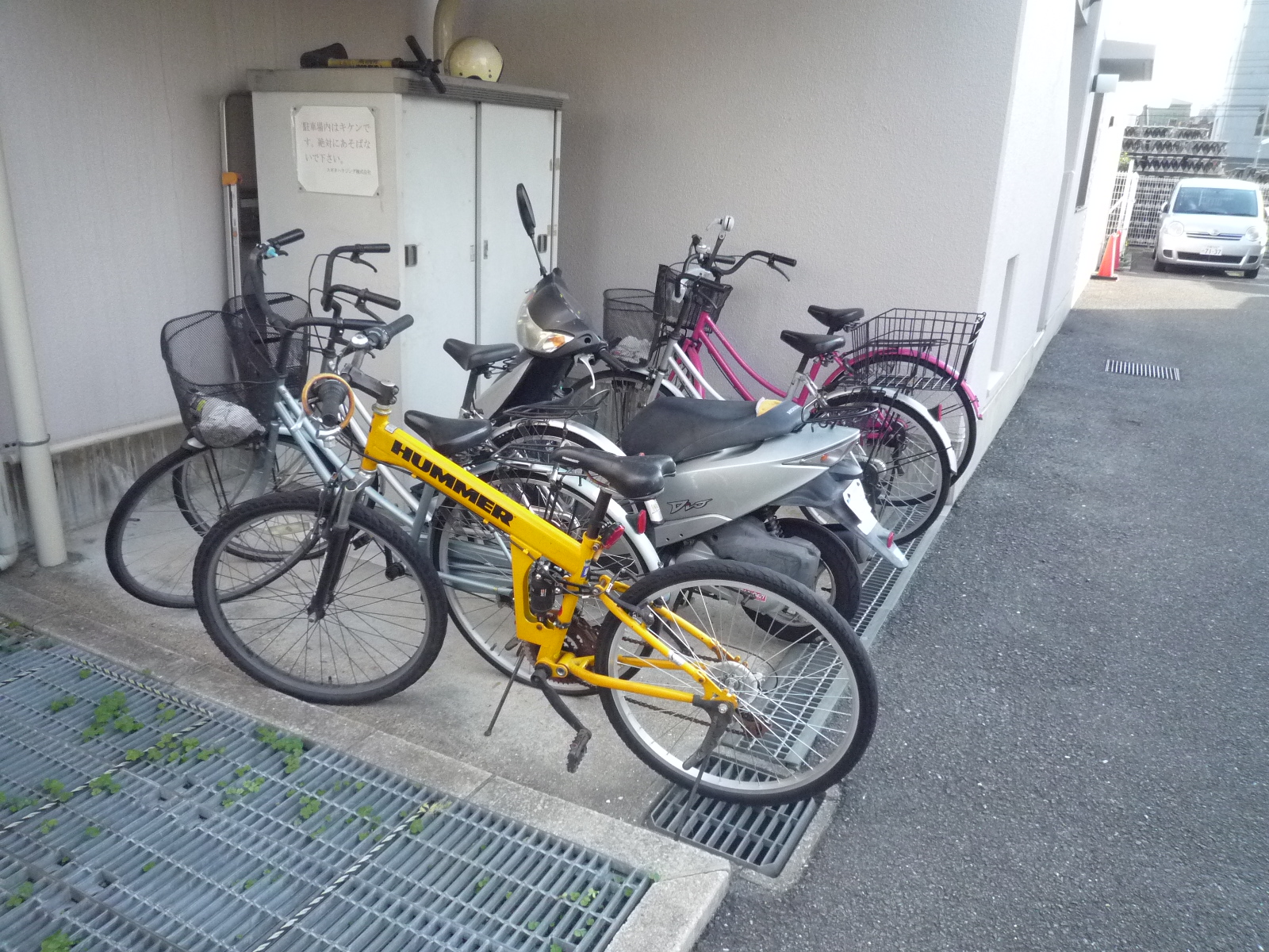 Other common areas. Bicycle parking is also firmly, Bike Please consult. 