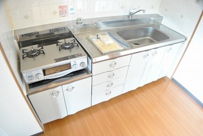 Kitchen. 2 lot gas stoves