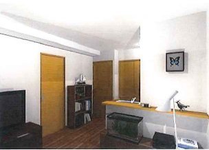 Living and room. Same type model