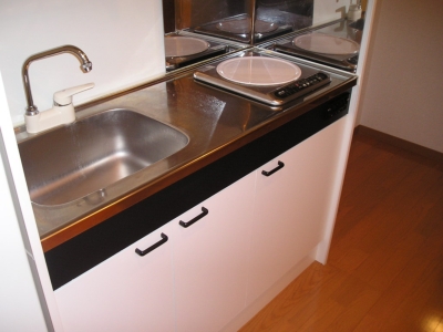 Kitchen. Sink is also a spacious, Making it easier and also dishes! 