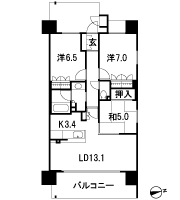 Floor: 3LDK, occupied area: 75.21 sq m, Price: 32,157,400 yen ・ 33,494,000 yen