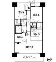 Floor: 3LDK, occupied area: 72.93 sq m, Price: 29,390,200 yen