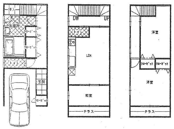 Floor plan. 16.5 million yen, 3LDK, Land area 49.39 sq m , Building area 83.4 sq m