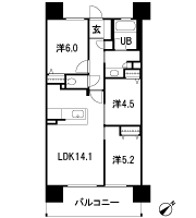Floor: 3LDK, occupied area: 65.27 sq m, Price: 22,900,000 yen ~ 26,900,000 yen