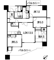 Floor: 4LDK, occupied area: 81 sq m, Price: 32,300,000 yen ~ 34,900,000 yen