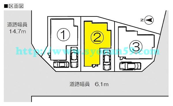 Compartment figure. 33,800,000 yen, 4LDK, Land area 90.1 sq m , Building area 96.38 sq m compartment view