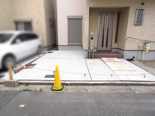 Parking lot. Car space with a space