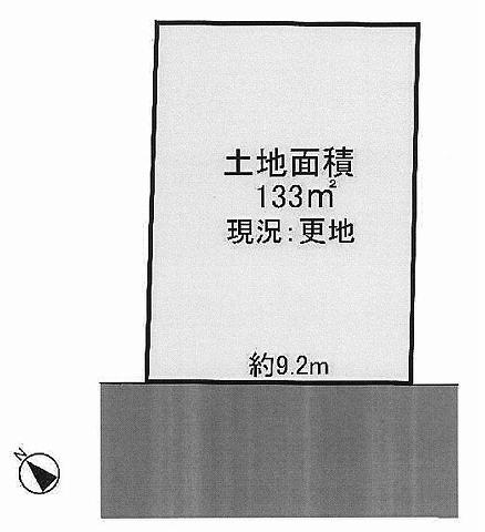 Compartment figure. Land price 10 million yen, Land area 133 sq m