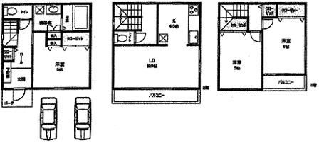 Floor plan. 27,800,000 yen, 3LDK, Land area 75.35 sq m , Building area 85.05 sq m floor plan can be changed!