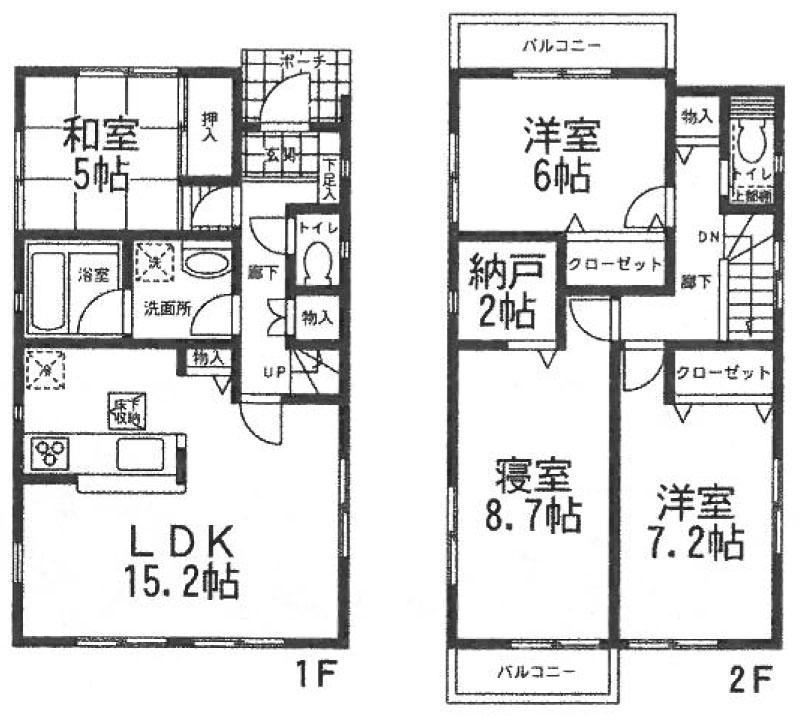 Floor plan. 27,900,000 yen, 4LDK + S (storeroom), Land area 120.09 sq m , Building area 99.63 sq m