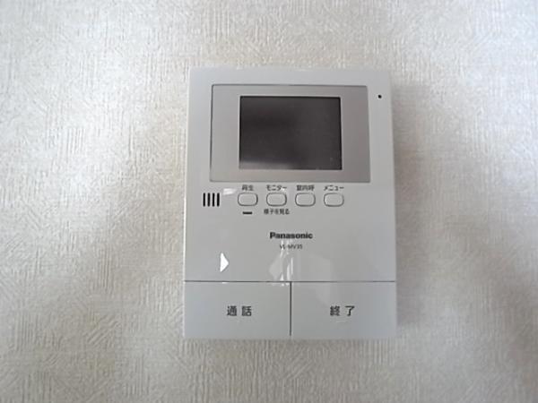 Security equipment. Rest assured that visitors who can be confirmed on the monitor